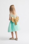 kislány alkalmi ruha Provence mentaszínű