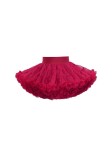 lányok szoknyája, PettiSkirt, kis hercegnő, tüll, mély bordó, magas minőség, kényelem, balerina, ünnepi alkalom, mindennapi játék