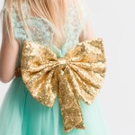 gyerek alkalmi ruha Provence mentaszínű