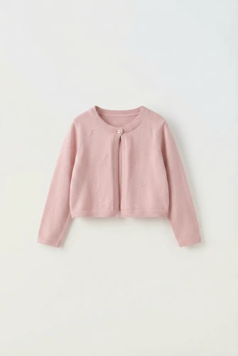 Kislány elegáns bolero Malena rózsaszín színben