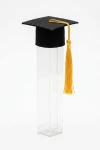 átlátszó diplomahenger szett diplomasapkával 3