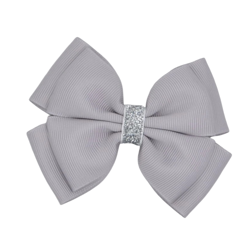 lányka hajdísz íj szürke